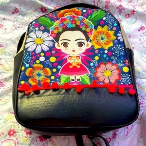 Frida Kahlo mini book bag